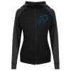 Damen cool contrast zoodie JC058 Miniaturansicht