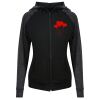 Damen cool contrast zoodie JC058 Miniaturansicht