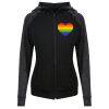 Damen cool contrast zoodie JC058 Miniaturansicht