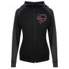 Damen cool contrast zoodie JC058 Miniaturansicht