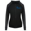 Damen cool contrast zoodie JC058 Miniaturansicht