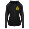 Damen cool contrast zoodie JC058 Miniaturansicht