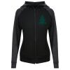 Damen cool contrast zoodie JC058 Miniaturansicht