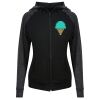 Damen cool contrast zoodie JC058 Miniaturansicht