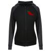 Damen cool contrast zoodie JC058 Miniaturansicht