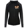 Damen cool contrast zoodie JC058 Miniaturansicht