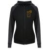 Damen cool contrast zoodie JC058 Miniaturansicht