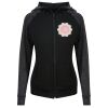 Damen cool contrast zoodie JC058 Miniaturansicht