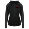 Damen cool contrast zoodie JC058 Miniaturansicht