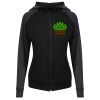 Damen cool contrast zoodie JC058 Miniaturansicht