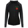 Damen cool contrast zoodie JC058 Miniaturansicht