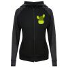 Damen cool contrast zoodie JC058 Miniaturansicht