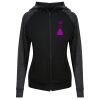 Damen cool contrast zoodie JC058 Miniaturansicht