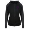 Damen cool contrast zoodie JC058 Miniaturansicht