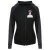 Damen cool contrast zoodie JC058 Miniaturansicht