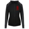 Damen cool contrast zoodie JC058 Miniaturansicht