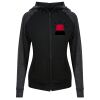 Damen cool contrast zoodie JC058 Miniaturansicht