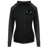 Damen cool contrast zoodie JC058 Miniaturansicht