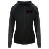 Damen cool contrast zoodie JC058 Miniaturansicht