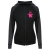 Damen cool contrast zoodie JC058 Miniaturansicht