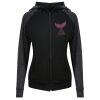 Damen cool contrast zoodie JC058 Miniaturansicht