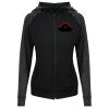Damen cool contrast zoodie JC058 Miniaturansicht