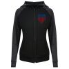 Damen cool contrast zoodie JC058 Miniaturansicht
