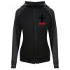Damen cool contrast zoodie JC058 Miniaturansicht