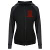 Damen cool contrast zoodie JC058 Miniaturansicht