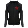 Damen cool contrast zoodie JC058 Miniaturansicht