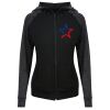 Damen cool contrast zoodie JC058 Miniaturansicht