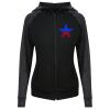 Damen cool contrast zoodie JC058 Miniaturansicht