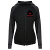 Damen cool contrast zoodie JC058 Miniaturansicht