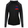 Damen cool contrast zoodie JC058 Miniaturansicht
